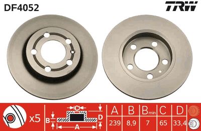 Dischi freno posteriore Volkswagen Golf IV 2000 2005