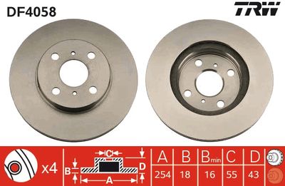 Dischi freno anteriore Toyota cynos convertible 1997 2000
