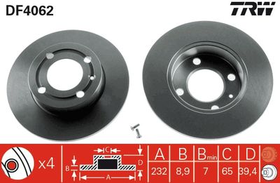 Dischi freno posteriore Seat Ibiza II /Polo 1997 1999