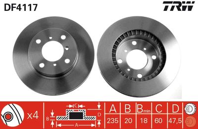 Dischi freno anteriore Suzuki baleno 1995 1998