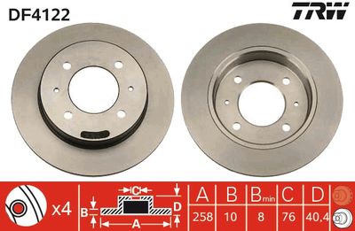 Dischi freno posteriore Mercedes e-class estate 1993 1996