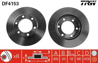 Dischi freno anteriore Toyota Land cruiser 1990 1992