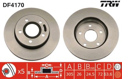 Dischi freno anteriore Jeep grand cherokee II 1998 2004