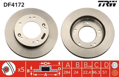 Dischi freno anteriore Kia sportage 1994 2003