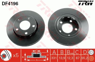 Dischi freno posteriore Mercedes m-class 1999 2005