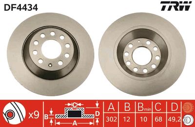 Dischi freno posteriore Audi A6 2004 2008