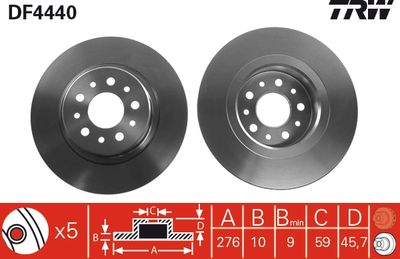 Dischi freno posteriore Alfa Romeo 156 2003 2005