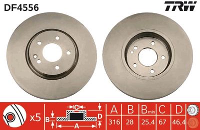 Dischi freno anteriore Mercedes e-class 1997 2002