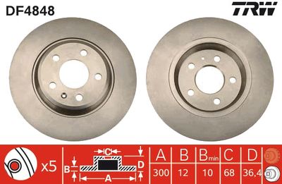 Dischi freno posteriore Audi A4 2006 2009