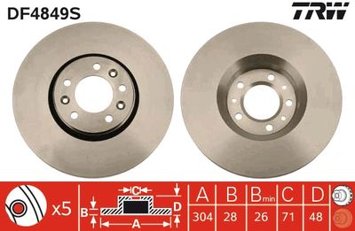 Dischi freno vcl anteriore Fiat scudo box
