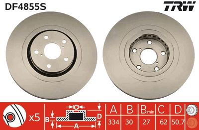 Dischi freno anteriore Lexus gs