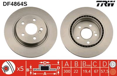 Dischi freno posteriore Mercedes benz c class