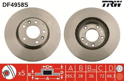 Dischi freno anteriore Mazda CX-7 2006 >>, Mazda CX-7 , CX-9