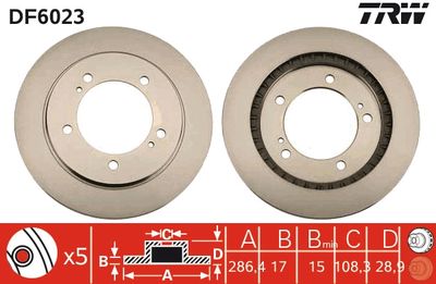 Disco freno-front axle-suzuki: grand vitara I (ft, ht), grand vitara I convertible (gt)