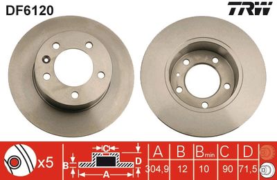 Dischi freno vcl posteriore master T28/ T35/T40/T45 02/10 ->