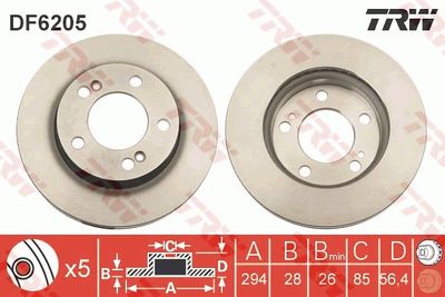 Dischi freno anteriore SsangYong actyon 11/05>