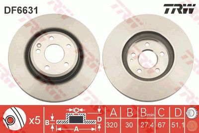 Dischi freno anteriore Mercedes A250 06/12>