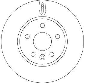 Dischi freno anteriore Opel Astra k 2015->>, Astra k