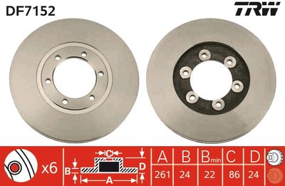 Dischi freno anteriore Kia K2700 1997 1999