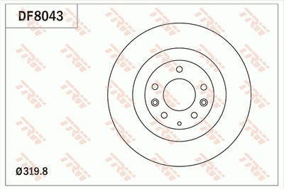 Dischi freno anteriore Mazda CX7 01/07-03/13