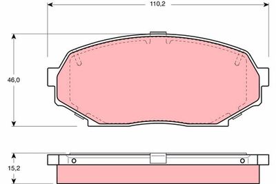 Pastiglie freno anteriore Mazda MX-5 I 1993 1997