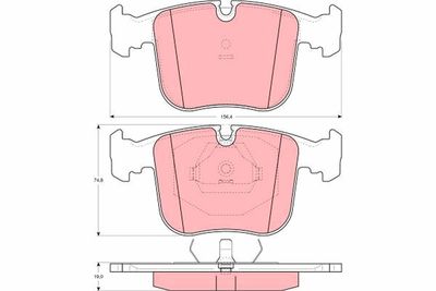 Pastiglie freno anteriore BMW 8 1994 1999