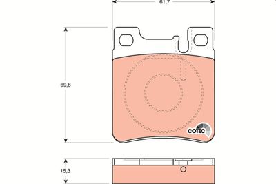 Pastiglie freno posteriore Mercedes clk 1998 2002