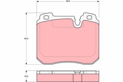 Pastiglie freno anteriore BMW 7 1987 1994