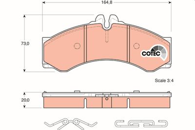 Pastiglie freno anteriore Mercedes sprinter 2-T bus 2000 2006