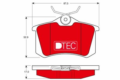 Pastiglie freno dtec posteriore Audi, Audi - faw-aud allroad 2000 - 2005,
