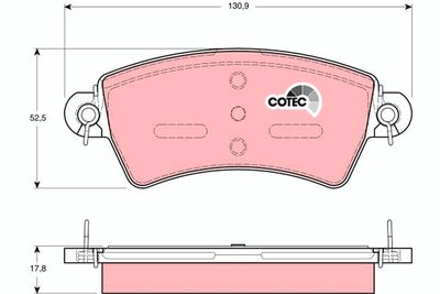 Pastiglie freno anteriore Citroën xsara / p 306 1998 2000