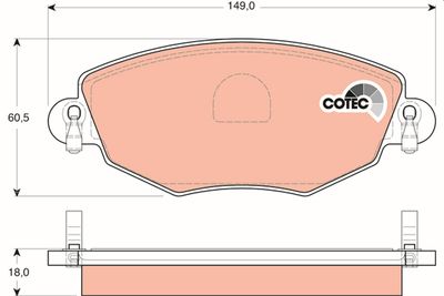Pastiglie freno anteriore Ford mondeo 2003 ->