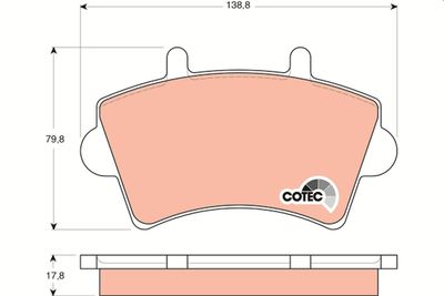 Pastiglie freno anteriore Opel movano / interstar 2006 ->