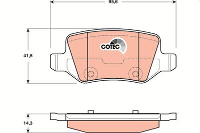 Pastiglie freno posteriore Mercedes a-class 2009 ->