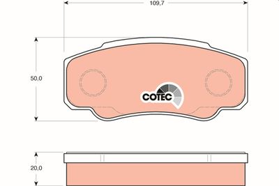 Pastiglie freno posteriore Fiat Ducato/jumper/boxer 1998 2001