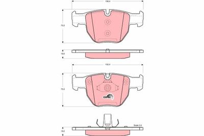 Pastiglie freno anteriore Land Rover range Rover III 2006 ->