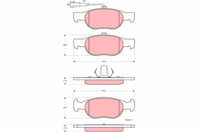 Pastiglie freno anteriore Fiat brava/o 1996 2001