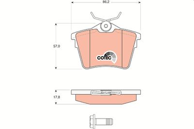 Pastiglie freno posteriore Citroën C5 2008 ->