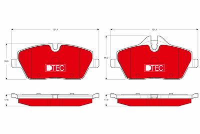 Pastiglie freno dtec anteriore BMW, MINI BMW 1 2003 >>