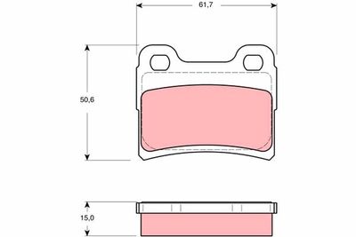 Pastiglie freno posteriore Ford escort classic 1998 2000