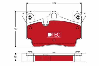 Pastiglie freno dtec posteriore Audi Q7 quattro
