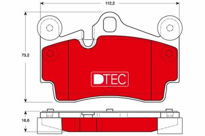 Pastiglie freno dtec posteriore Audi, Porsche, volks Q7 2006 >>