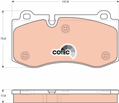 Pastiglie freno anteriore Mercedes e-class 2006 ->