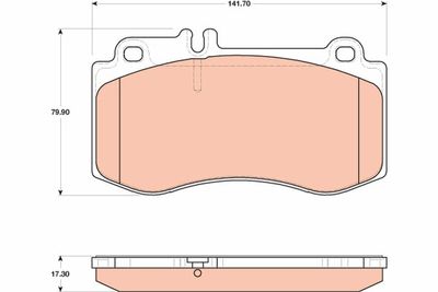 Pastiglie freno anteriore Mercedes serie e 01.2009 ->