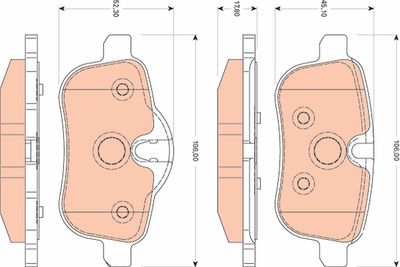 Pastiglie freno posteriore BMW Z4 2009 ->