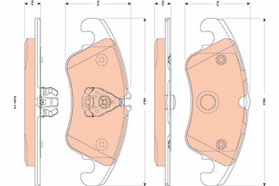 Pastiglie freno anteriore Ford Focus II 2010 ->