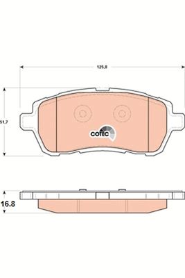 Pastiglie freno anteriore Ford (europe) Fiesta 01/10- ->