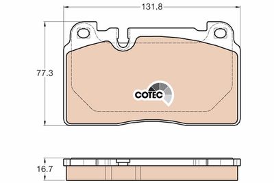 Pastiglie freno anteriore Audi Q5 quattro 06/12>