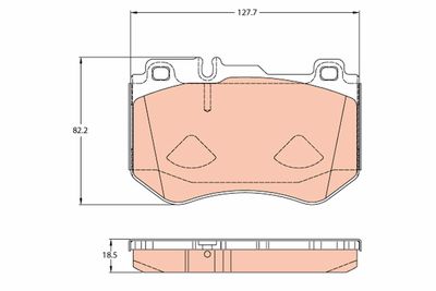 Pastiglie freno anteriore Mercedes C180 03/14>