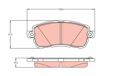 Pastiglie freno Fiat Fiat Punto , punt